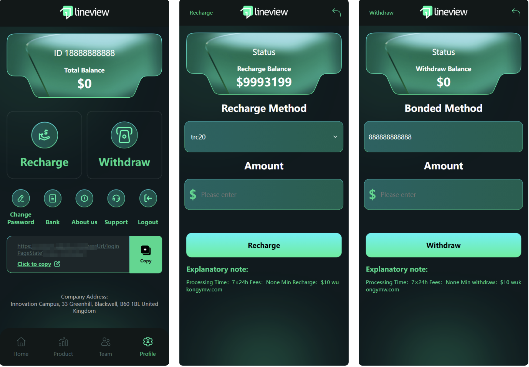 lineview海外汽車投資理財(cái)源碼/前端html+后端PHP