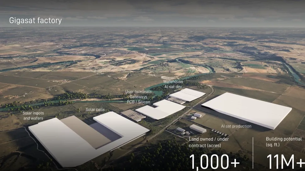 SpaceX 将建巨型卫星工厂:占地超 100 万平方米,明年量产 AI 卫星
