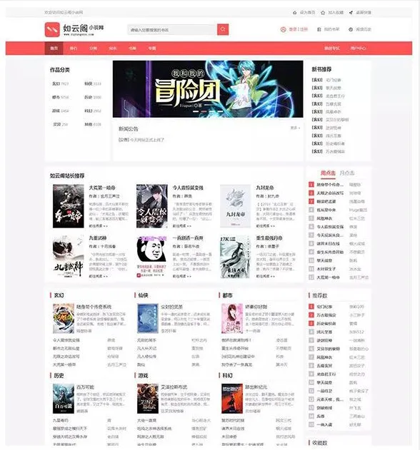 PTCMS(PHP聚合小說網站源碼)