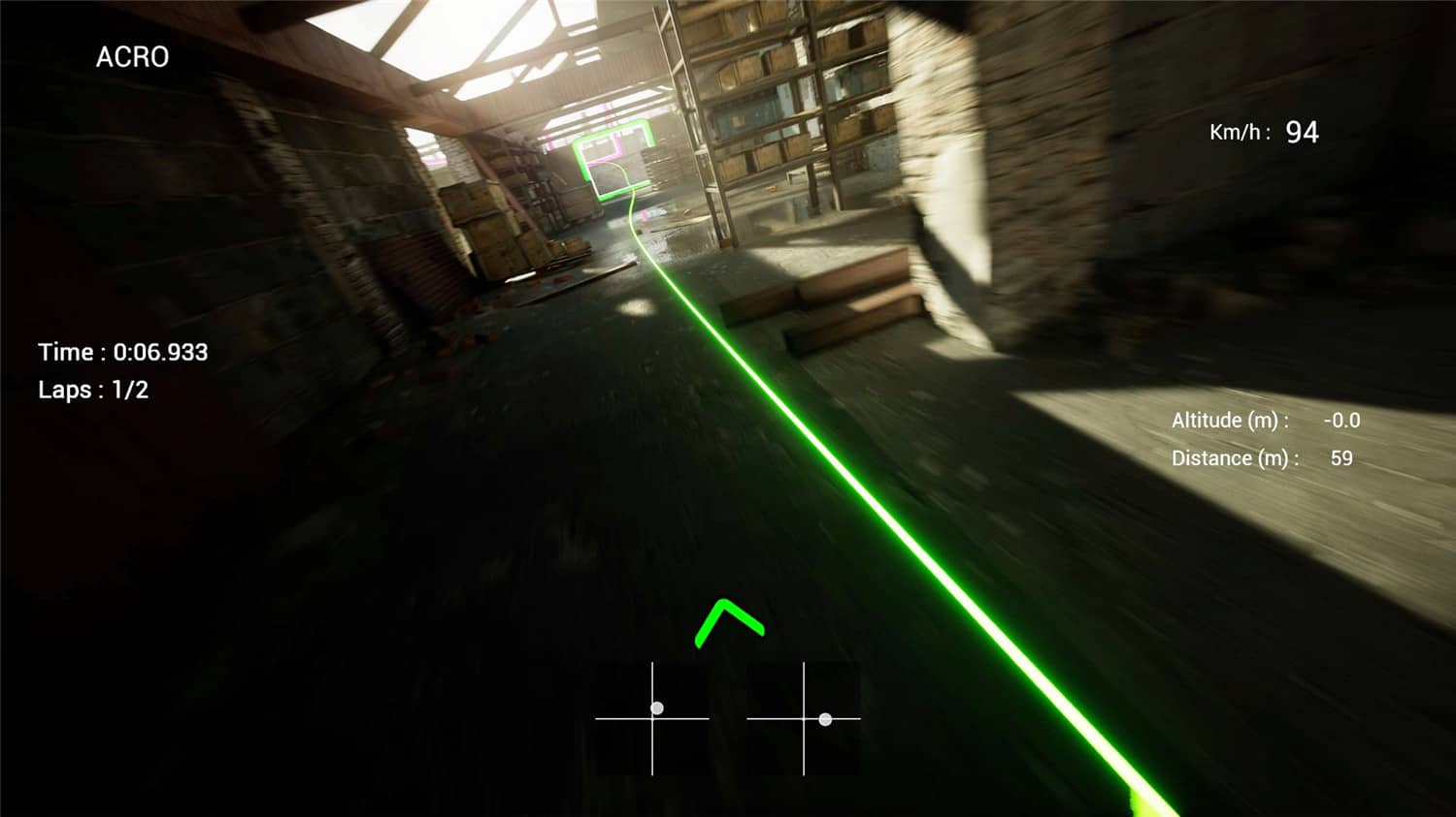 《不撞機：FPV無人機模擬器》中文版