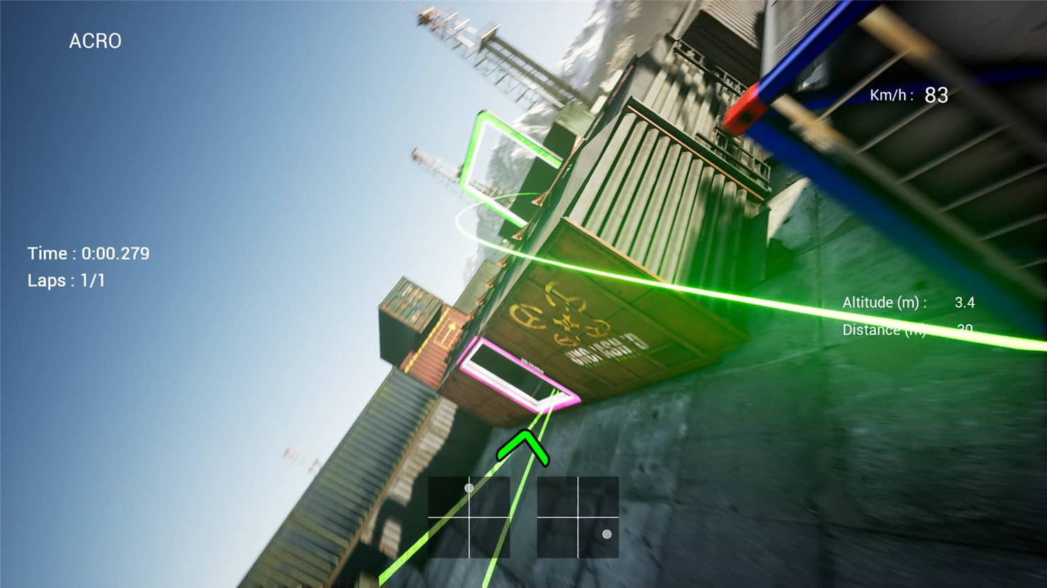 《不撞機：FPV無人機模擬器》中文版