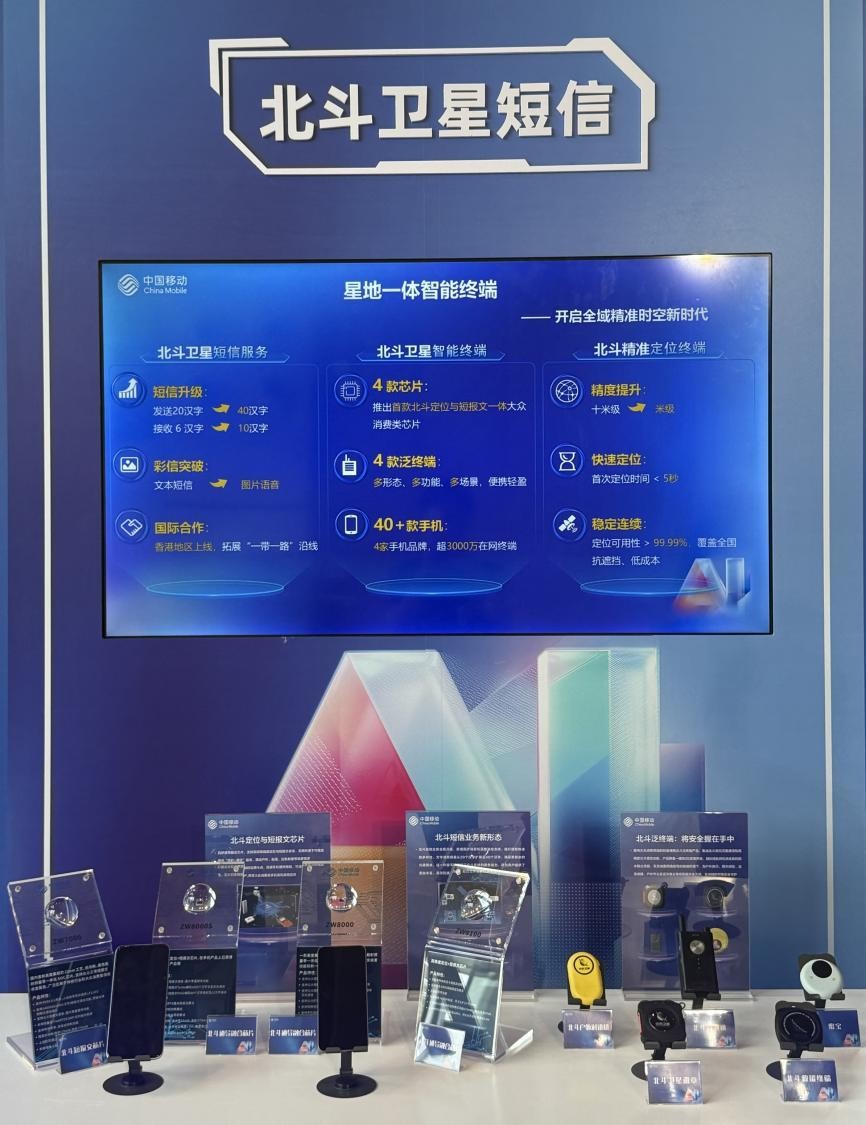 北斗3.jpg 碳硅共生 合創AI+時代,中國移動讓北斗衛星短信2.0走進“千萬家”