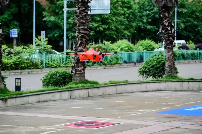 重慶市低空貨運物流航線發布，京東物流首飛